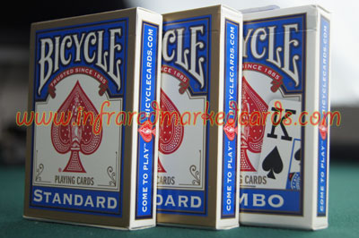 Bicycle gemarkeerde kaarten