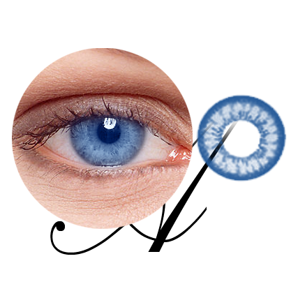 Infrarood Contactlenzen for Blue Eyes